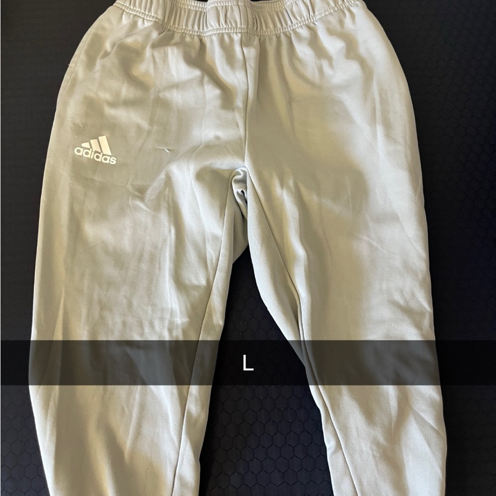 Adidas Kids Gray Jogger Pants